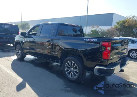 2022 Chevrolet Silverado 1500 4Wd Short Bed Lt With 2Fl из США, поврежденный, VIN 1GCPDKEKXNZ509850